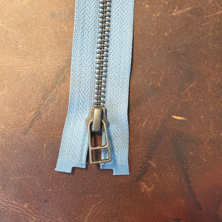 2-Wege-Metall-Reißverschluss YKK - Türkis