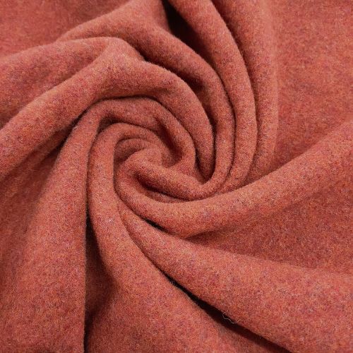 Lodenfleece Meterware, jaspisrot Lodenfleece Meterware, jaspisrot